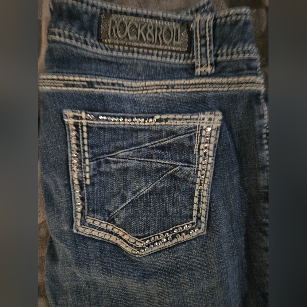 Rock & Roll Cowgirl skinny mid rise jeans